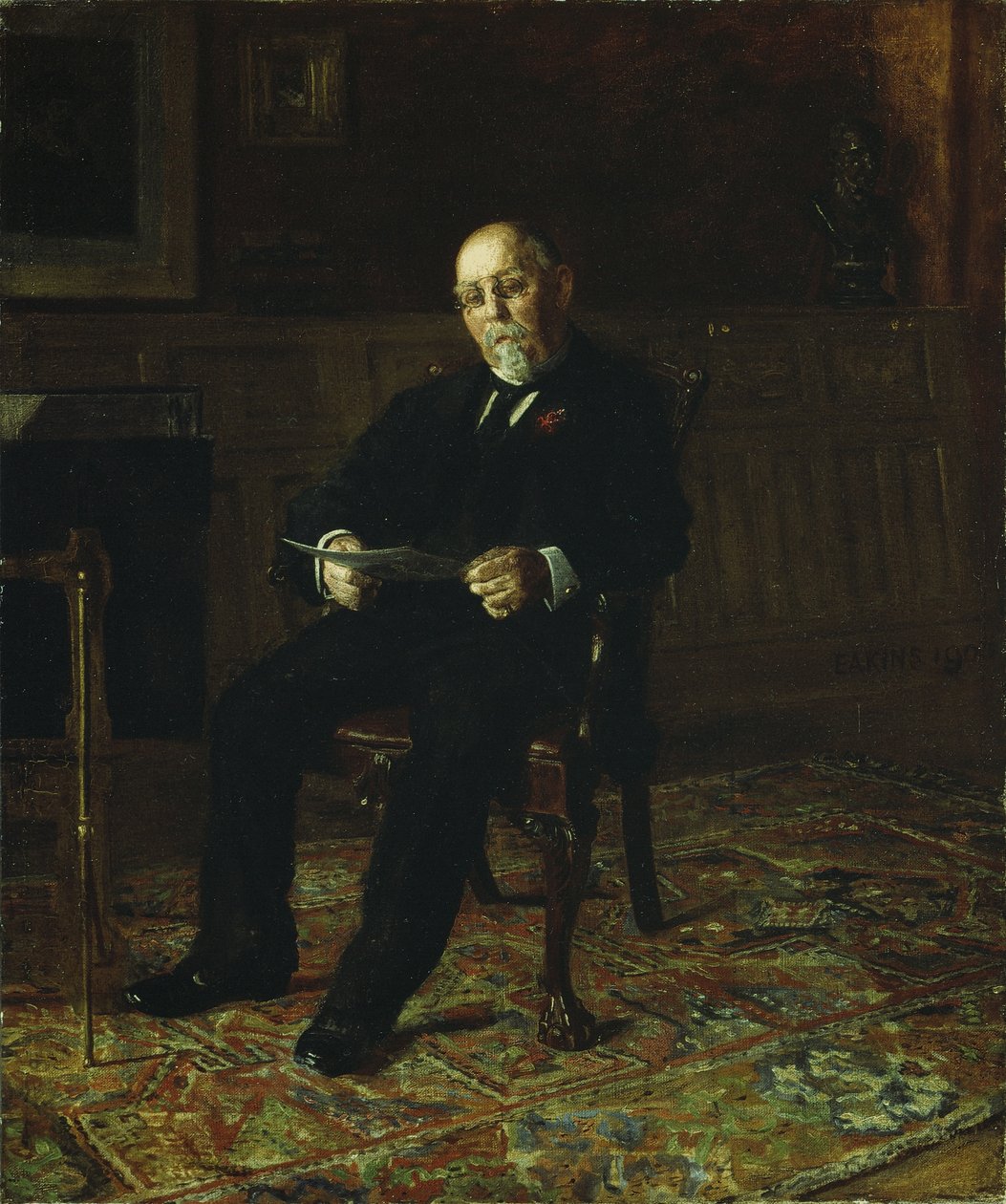 Robert M. Lindsay，1900年 作者 托马斯·埃金斯