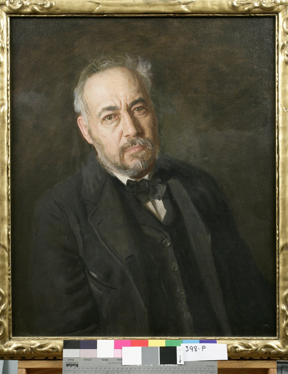 自画像，1902年 作者 托马斯·埃金斯