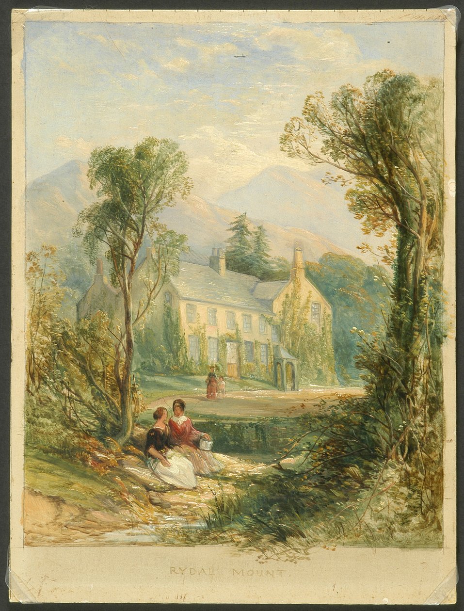 Rydal Mount，c.1840-7 作者 托马斯·克雷斯维克