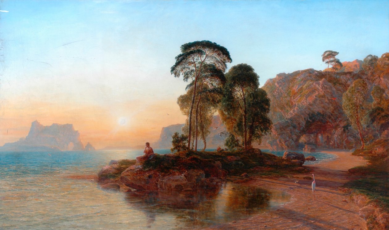 水景，1858年 作者 托马斯·丹比