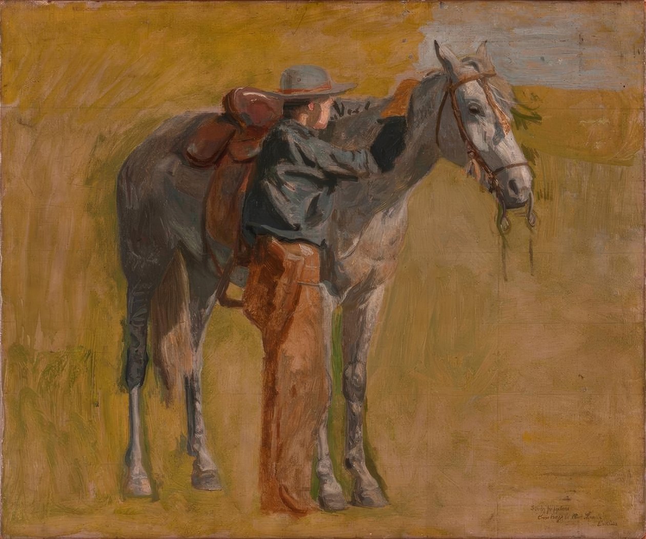 钍。 Eakins，Cowboy（Studie） 作者 托马斯·埃金斯