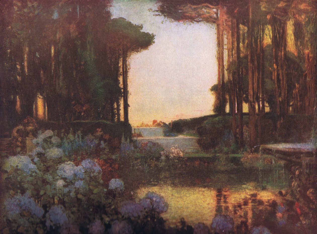 和平花园，Bibbys年鉴，1916-1917 作者 托马斯·埃德温·莫斯汀