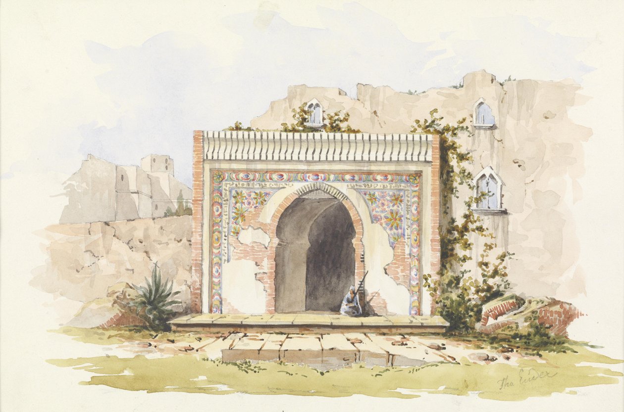 丹吉尔的Das Bab el-Kasbah 作者 托马斯·恩德斯