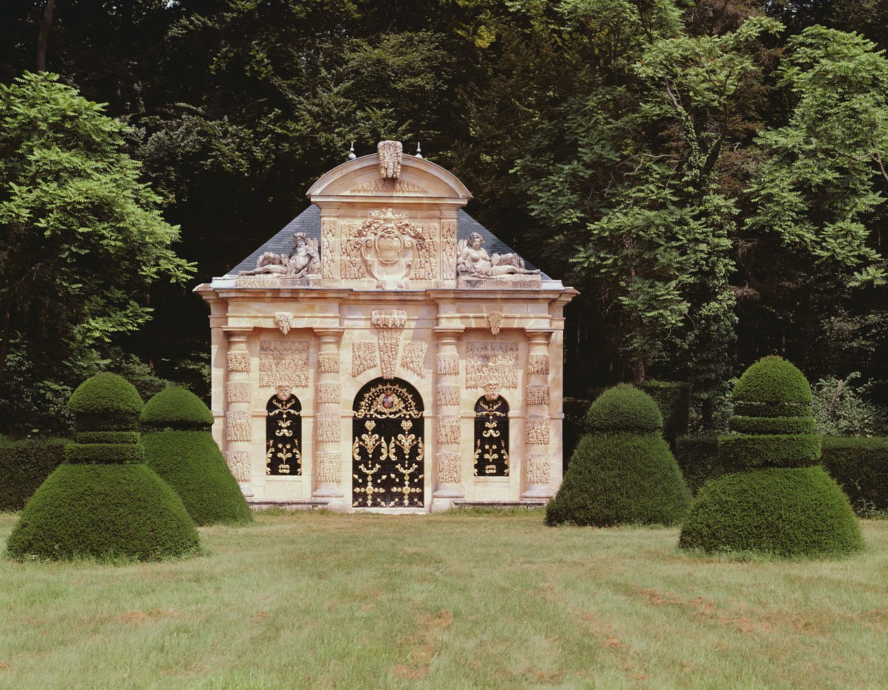 1635年Chateau de Wideville的Nymphaeum 作者 托马斯·弗朗辛或弗朗西尼