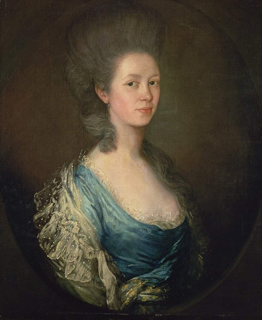 Samuel Kilderbee夫人，1760年 作者 托马斯·盖恩斯伯勒