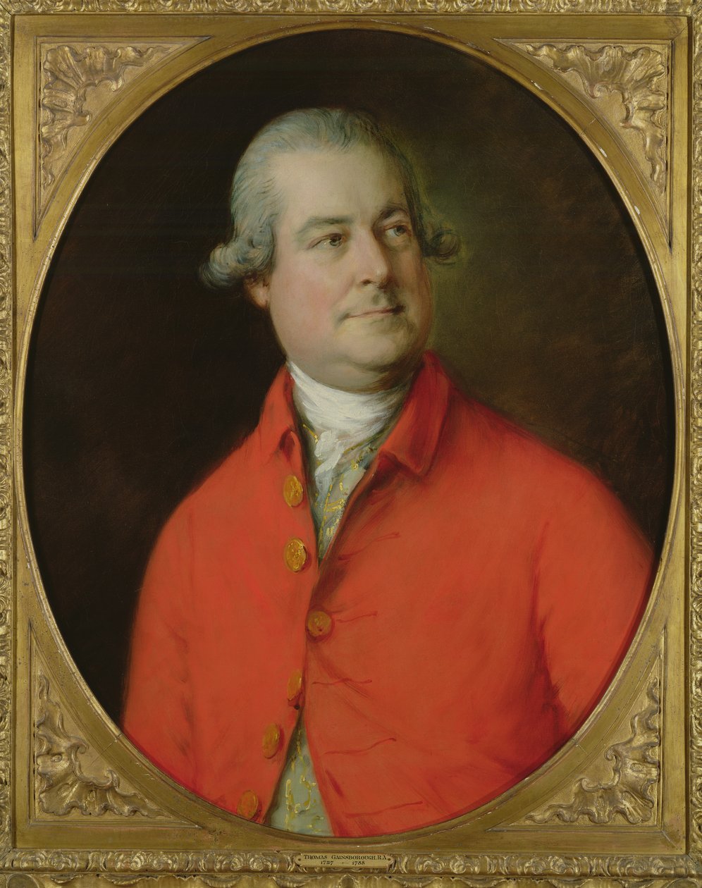 Richard Ottley的肖像（1729-75） 作者 托马斯·盖恩斯伯勒