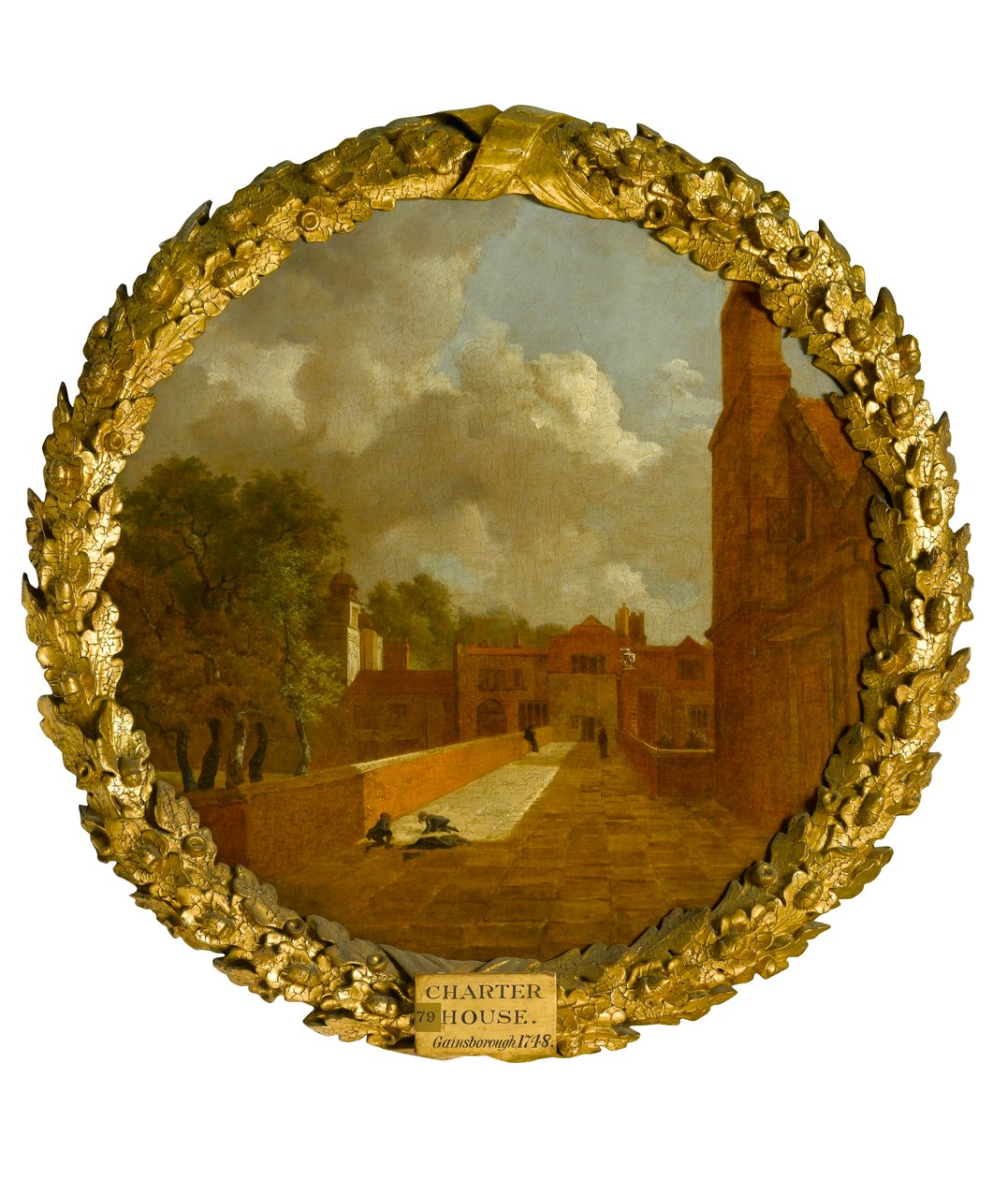 The Charterhouse，London，c.1748 作者 托马斯·盖恩斯伯勒