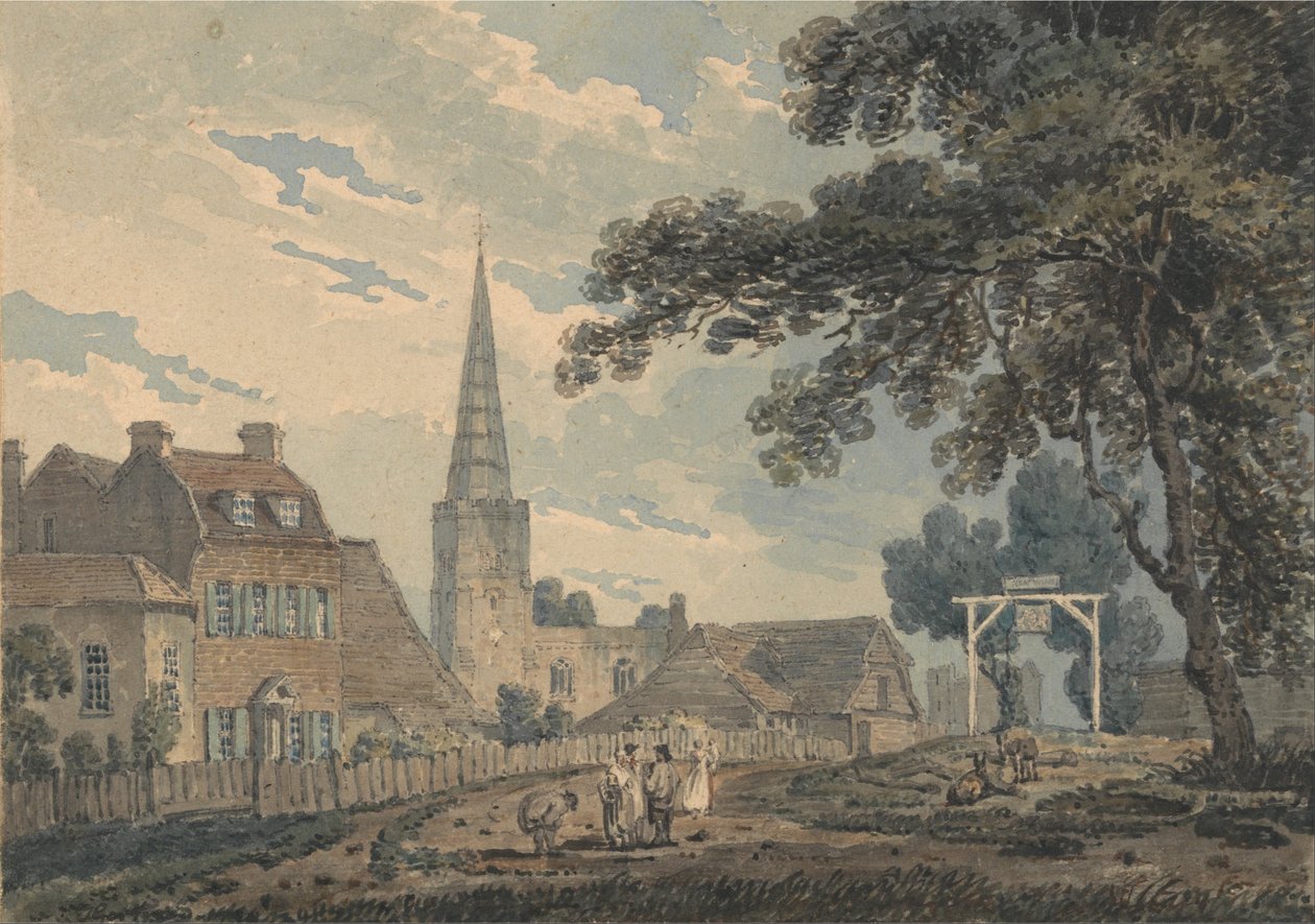 Midsex，Harrow-on-the-Hill 作者 托马斯·吉尔丁