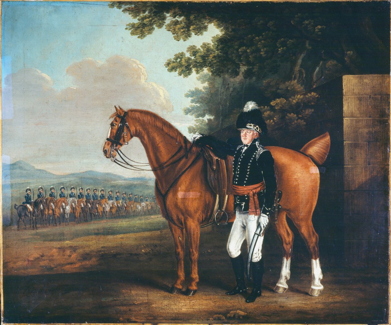 Thomas Cooper Everitt上校，1800年 作者 托马斯·古奇