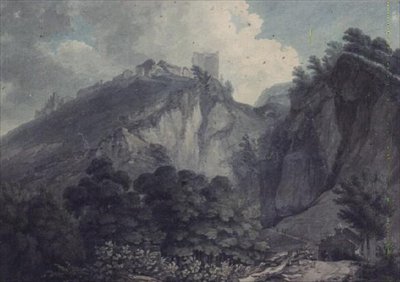Peak Hole，Castleton，德比郡 作者 托马斯·赫恩