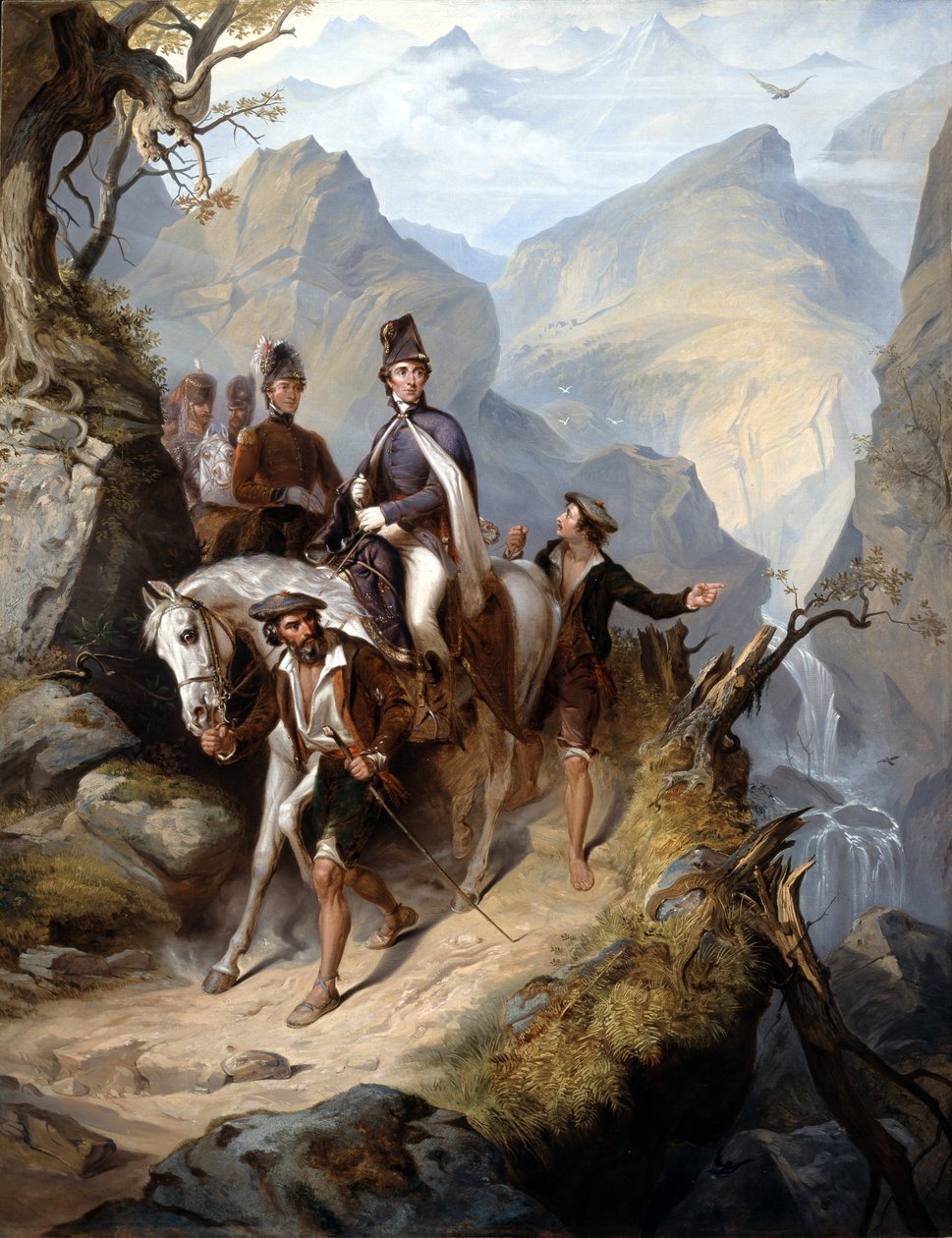 惠灵顿（1769-1852）于1873年7月27日在Sorauren，c.1853 作者 托马斯·琼斯