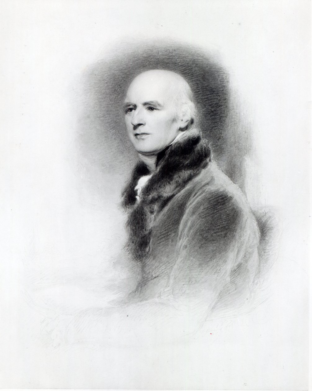 Joseph Farington，由Richard Evans雕刻 作者 托马斯·劳伦斯