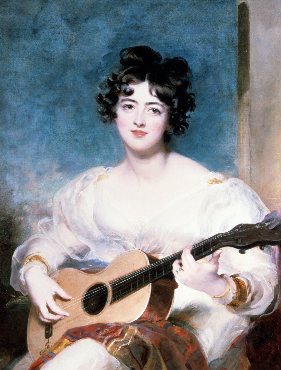 Lady Wallscourt，1825年 作者 托马斯·劳伦斯