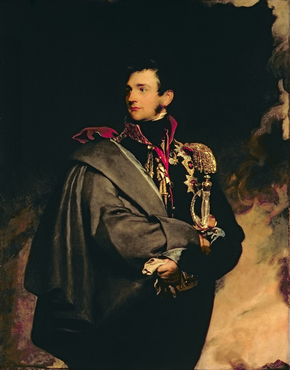 米哈伊尔·谢苗诺维奇的肖像，沃龙佐夫伯爵（1782-1856），1821年 作者 托马斯·劳伦斯