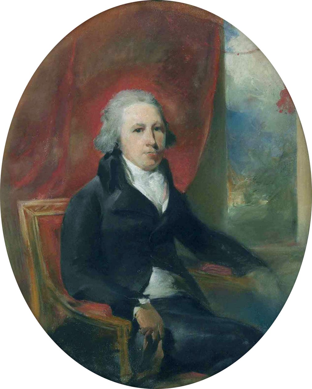 威廉汉密尔顿1751-1801的肖像 作者 托马斯·劳伦斯