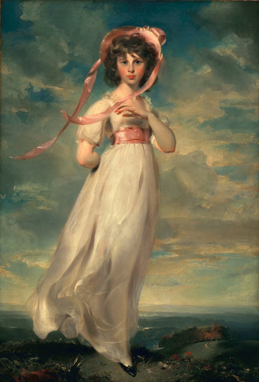 Sarah Goodwin Barrett Moulton：Pinie 1794 作者 托马斯·劳伦斯