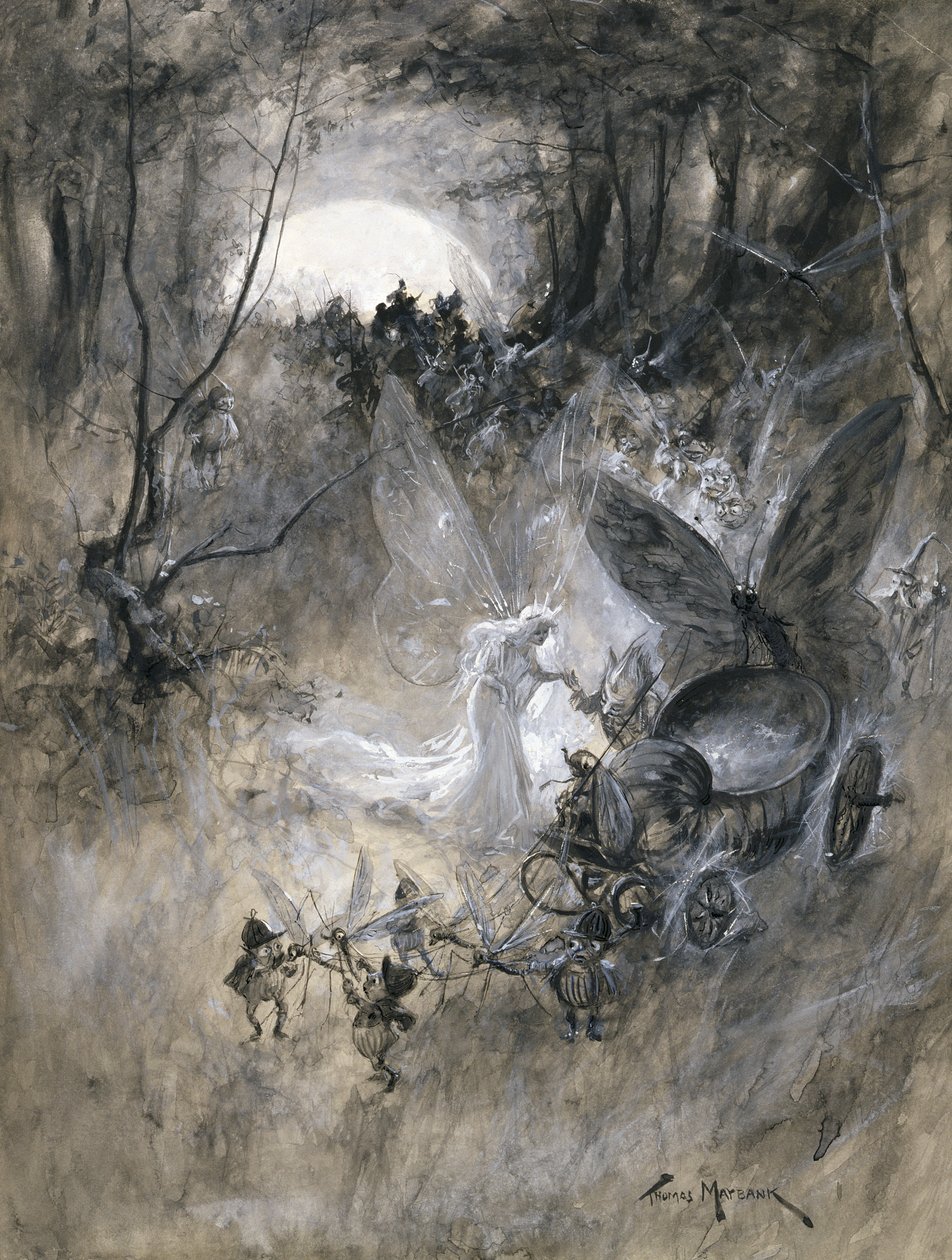 法瑞法院，1906年 作者 托马斯·梅班克