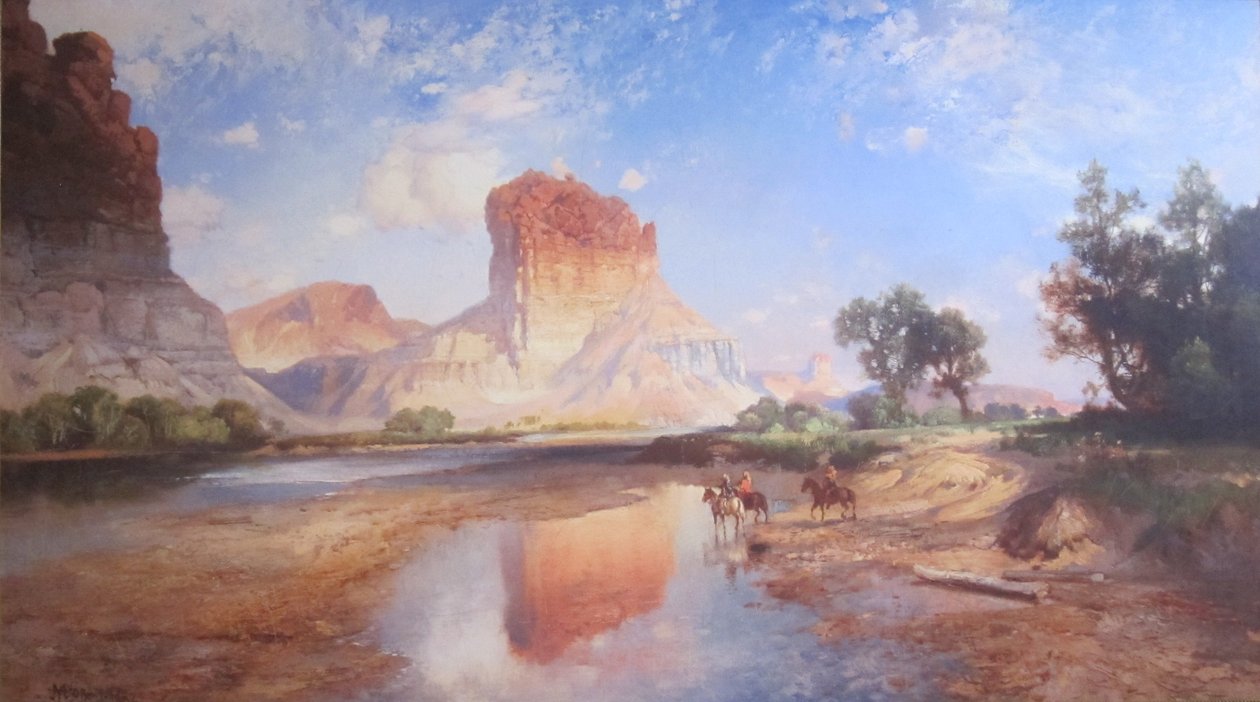 ONeil Butte，大峡谷 作者 托马斯·莫兰