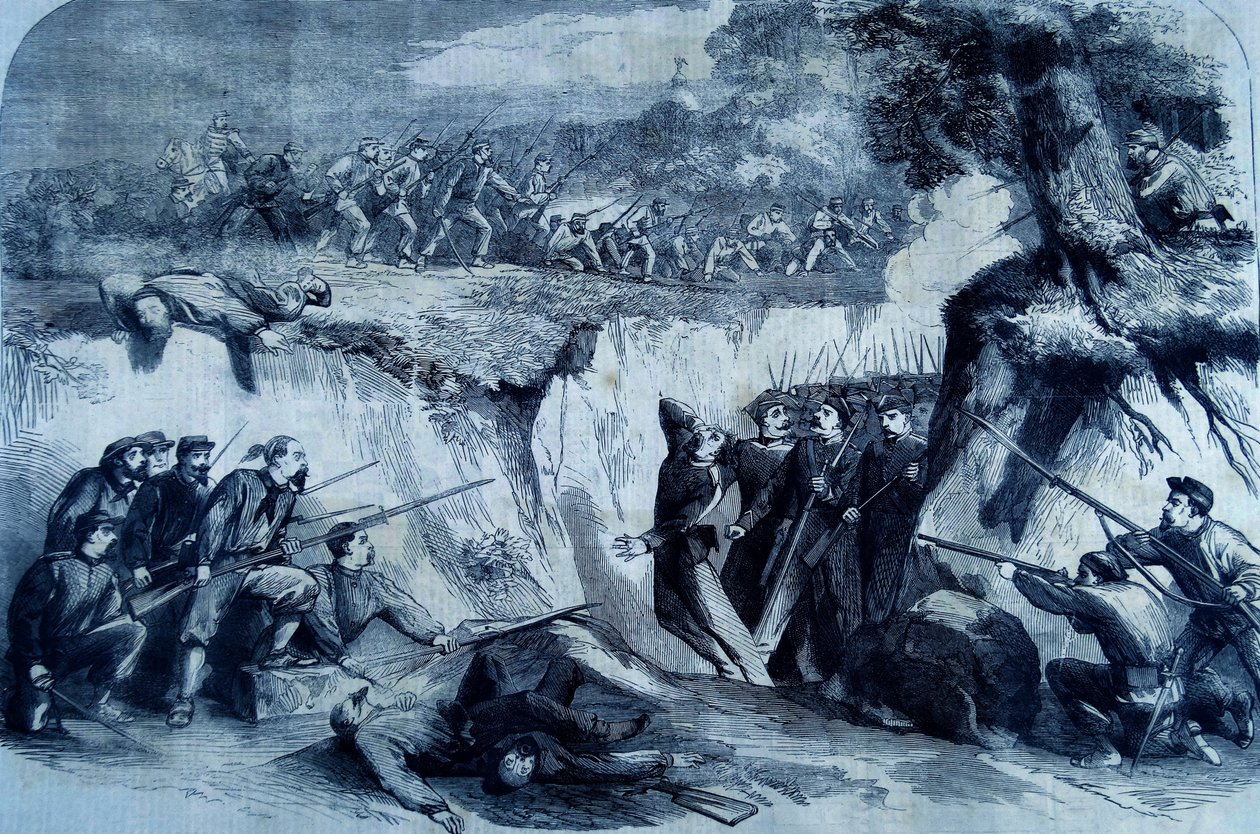 1860年的Volturno战役 作者 托马斯·纳斯特