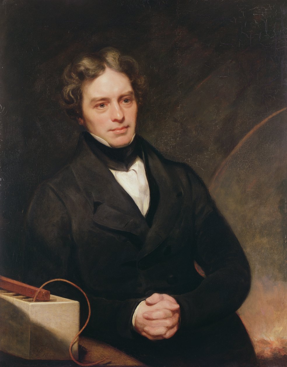 Michael Faraday（1791-1867）1841-42的肖像 作者 托马斯·菲利普斯
