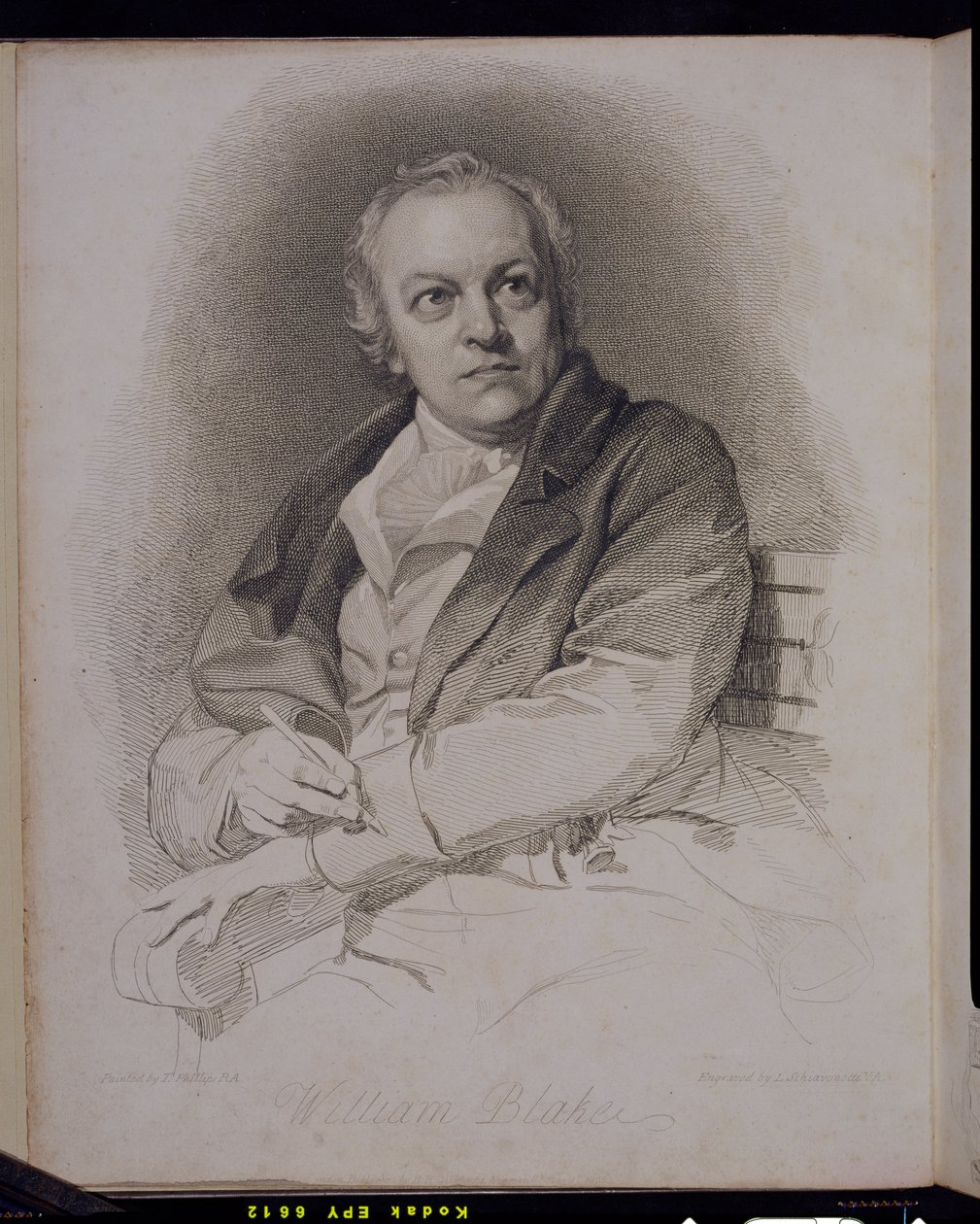 William Blake（1757-1827）由Luigi Schiavonetti（1765-1810）刻 作者 托马斯·菲利普斯