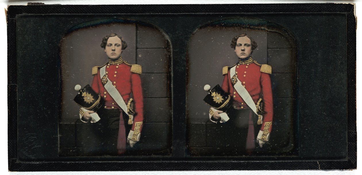 英国陆军军官，1855年（达盖尔银版） 作者 托马斯·理查德·威廉姆斯