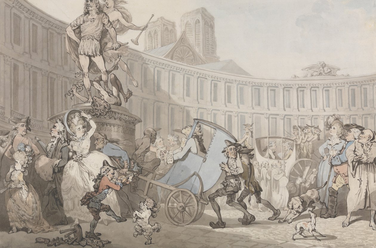 Place des Victoires，巴黎 作者 托马斯·罗兰森