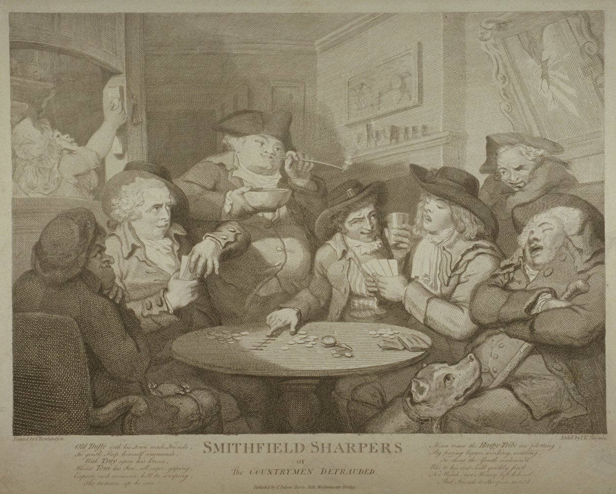 史密斯菲尔德更加敏锐，或者同胞是骗人的，1787年 作者 托马斯·罗兰森