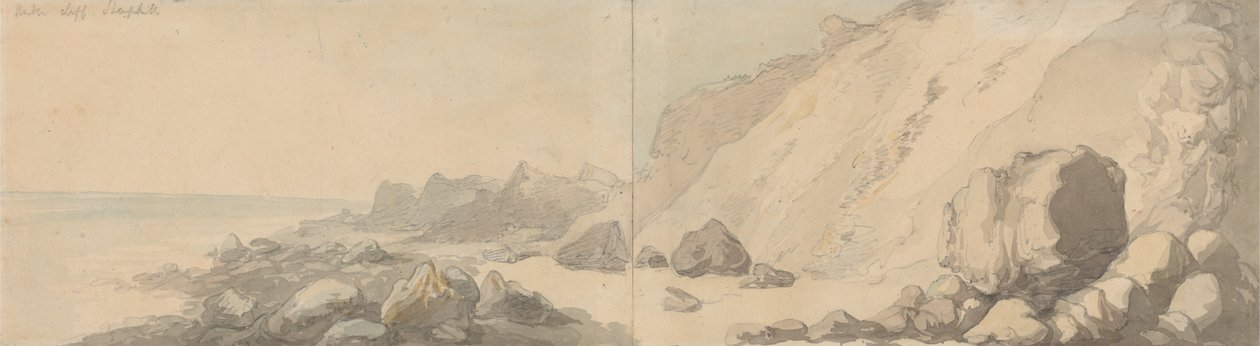 Undercliff，Steephill，怀特岛 作者 托马斯·罗兰森