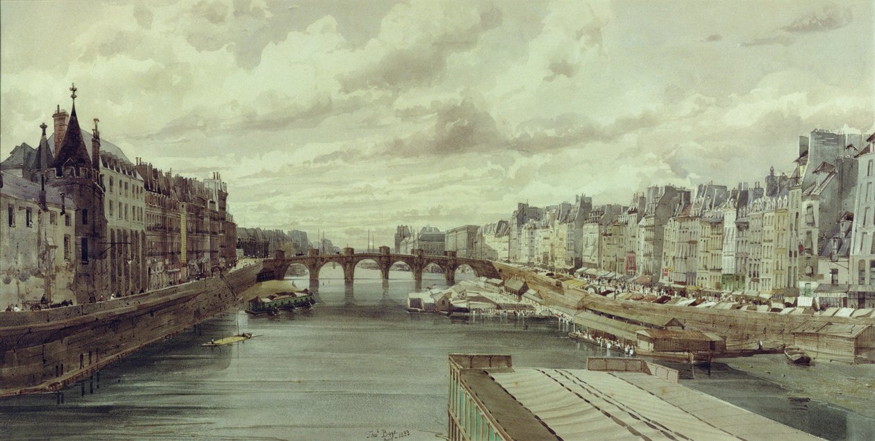 Pont Neuf，巴黎 作者 托马斯·肖特男孩