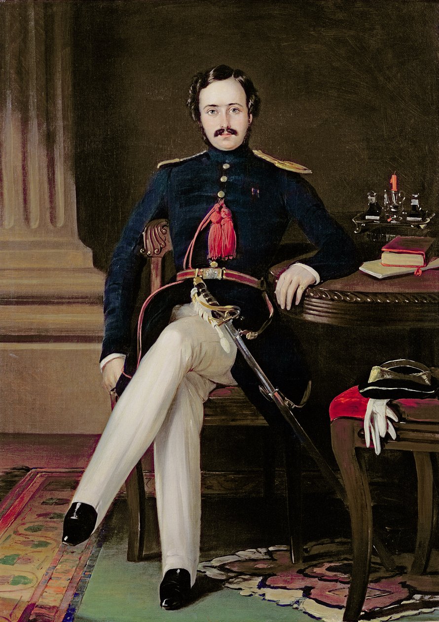 Brevet Major Robert Cornelis Napier（1810-90），c.1846-47 作者 托马斯·斯玛特