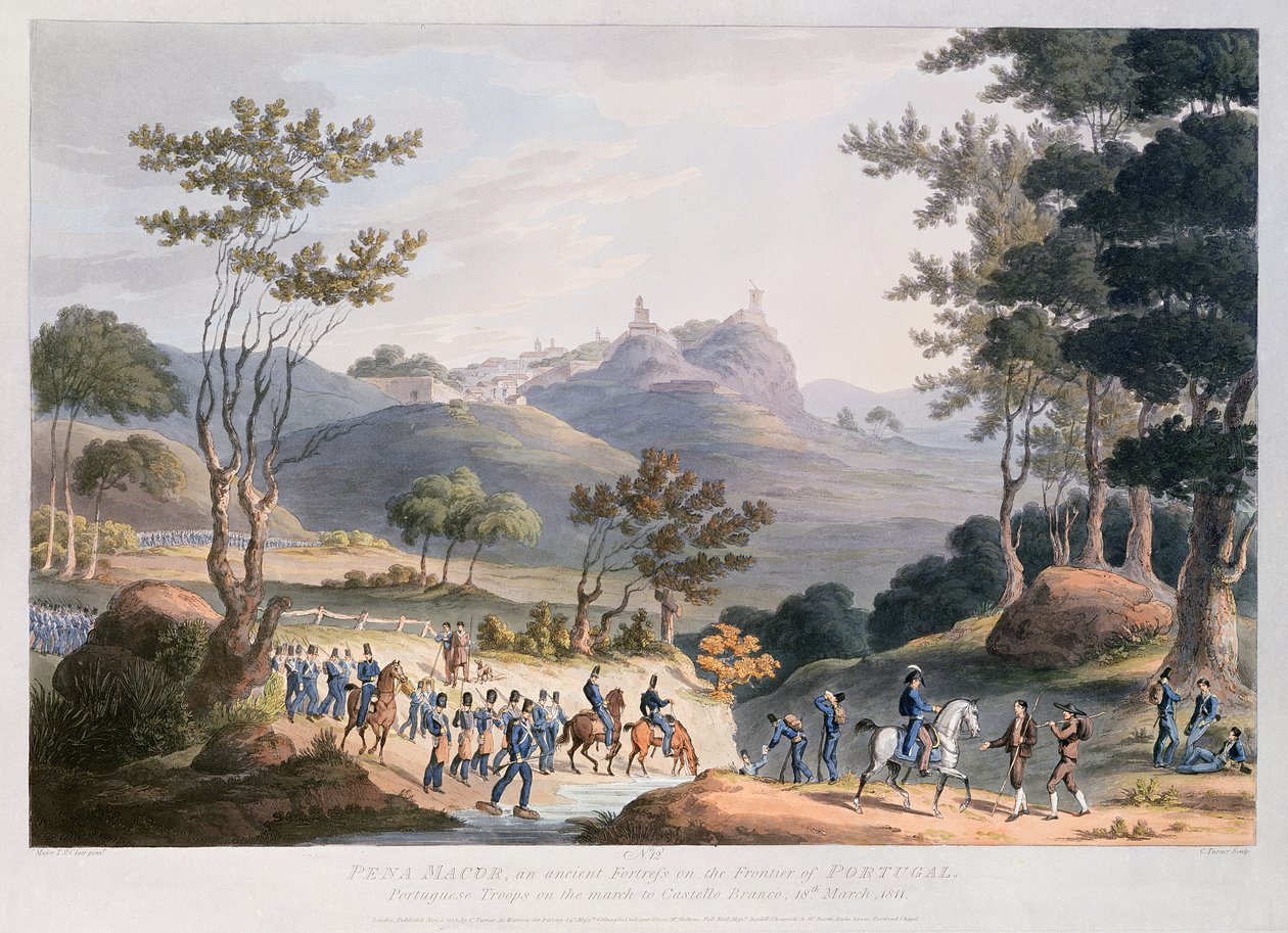 Pena Macor，由A. Turner雕刻，1811年3月18日 作者 托马斯·斯汤顿·圣克莱尔