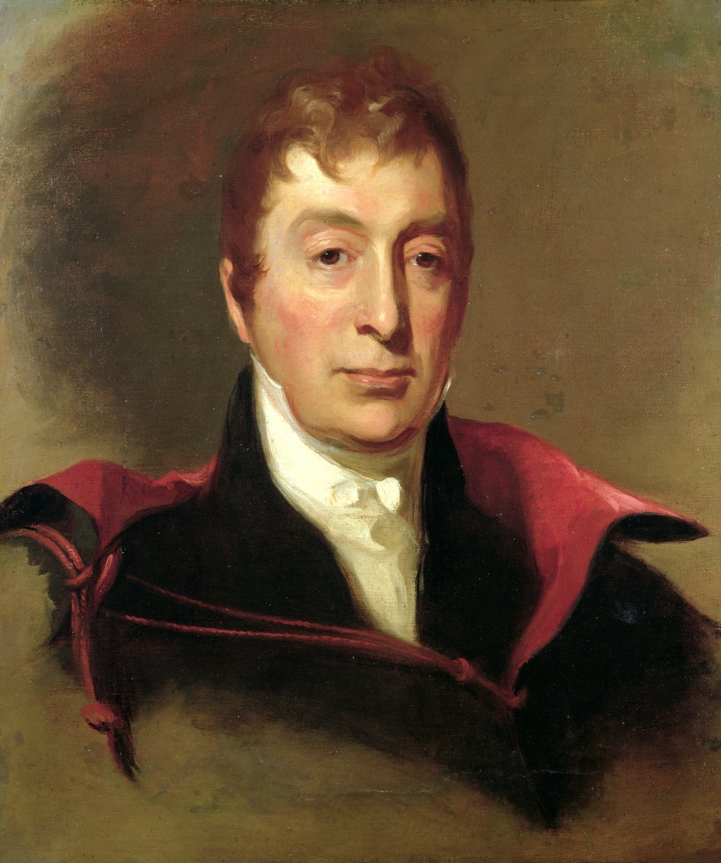 Marie Joseph Paul Roch Yves du Motier（1757-1834）Marquis de Lafayette的肖像 作者 托马斯·萨利
