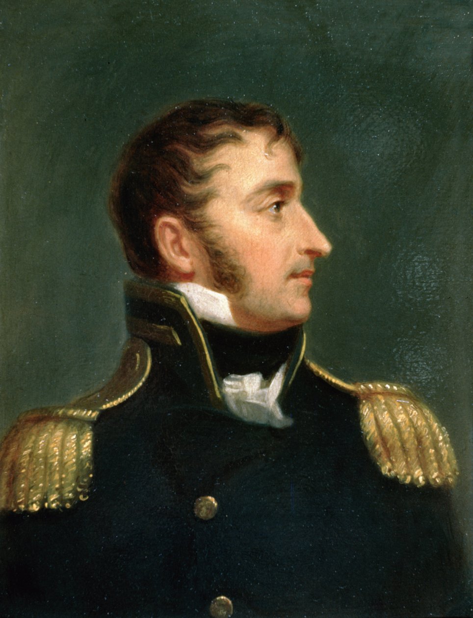 Stephen Decatur的肖像（1779-1820）c.1814 作者 托马斯·萨利