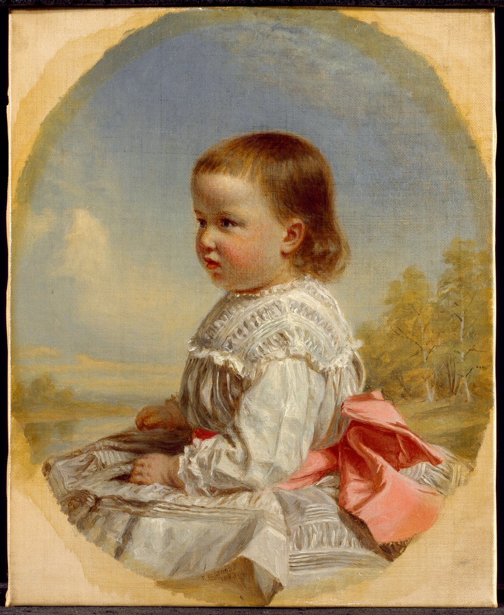 Susie Kent Southwick，1873年 作者 托马斯·沃特曼·伍德