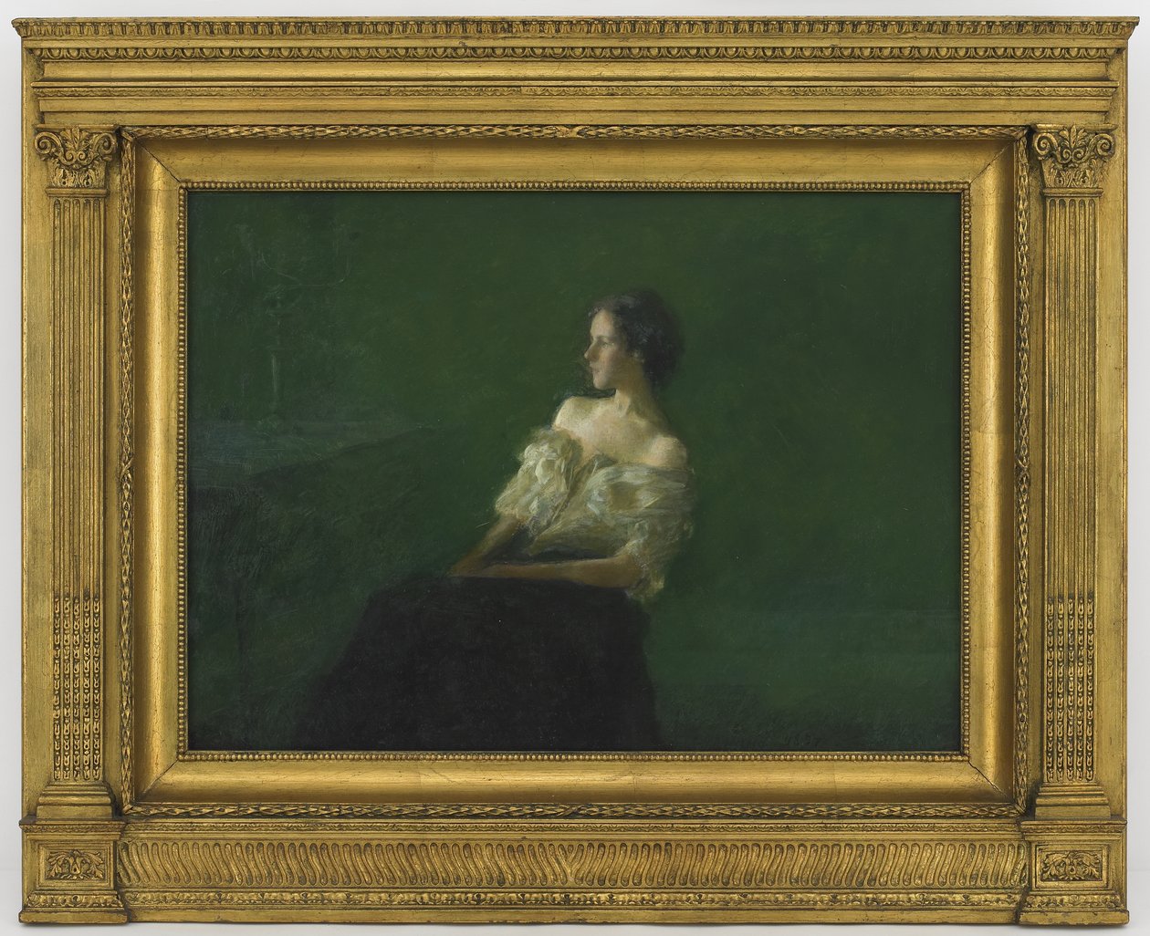 研究一位女士，1897年 作者 托马斯·威尔默·杜温