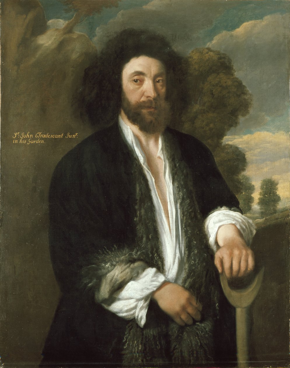 John Tradescant the the young作为园丁，17世纪 作者 托马斯·德·克里茨