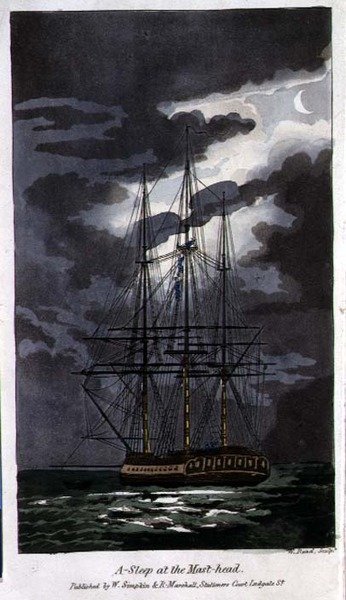 Asleep at the Mast-Head, plate from 