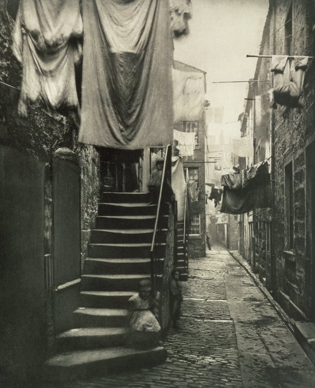 关闭没有。格林豪高街193,17-27号，来自&39;Old Closes and Streets&39;，1868年 作者 托马斯·安南