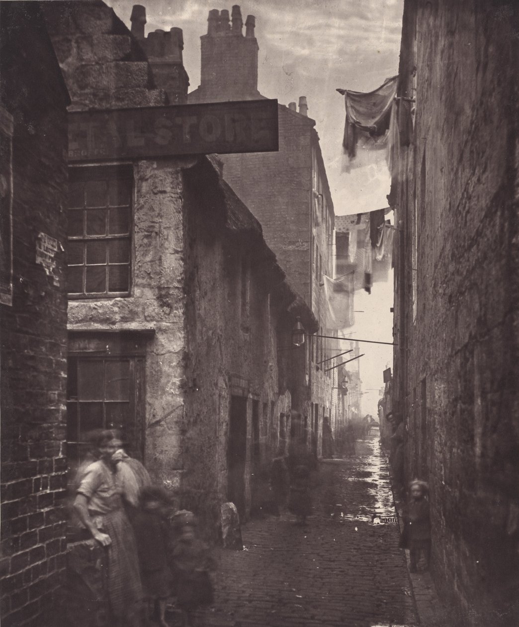 高街附近的老文革，1868-1871年。 作者 托马斯·安南