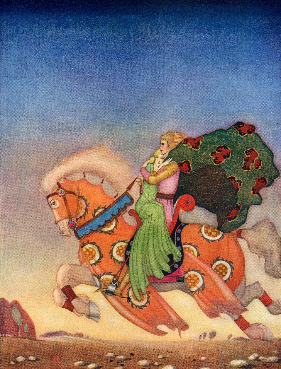 托马斯-麦肯锡的《特里斯特拉姆与伊索尔德》（Tristram carrying Isolde）。 作者 托马斯·布莱克利·麦肯齐