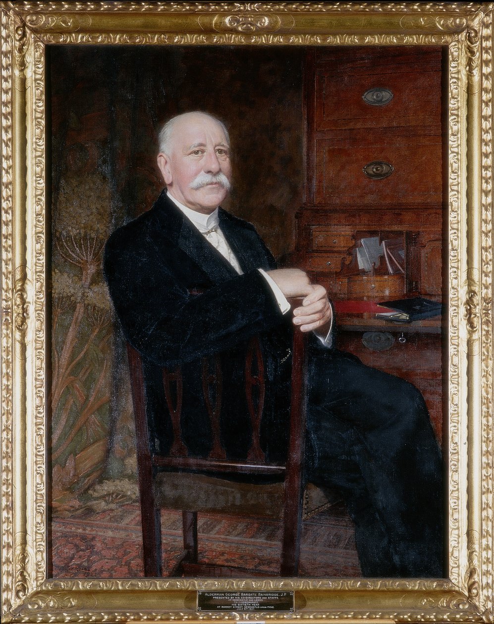 Alderman George Bargate Bainbridge JP的肖像 作者 托马斯·鲍曼·加维