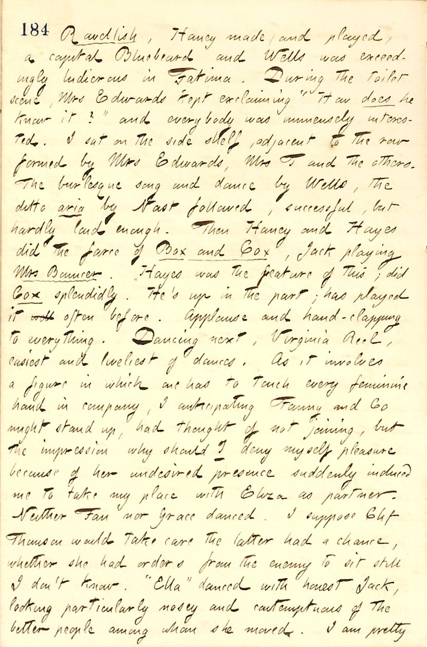 托马斯-巴特勒-冈恩日记--第11卷，第193页，1859年12月26日 作者 托马斯·巴特勒·冈恩