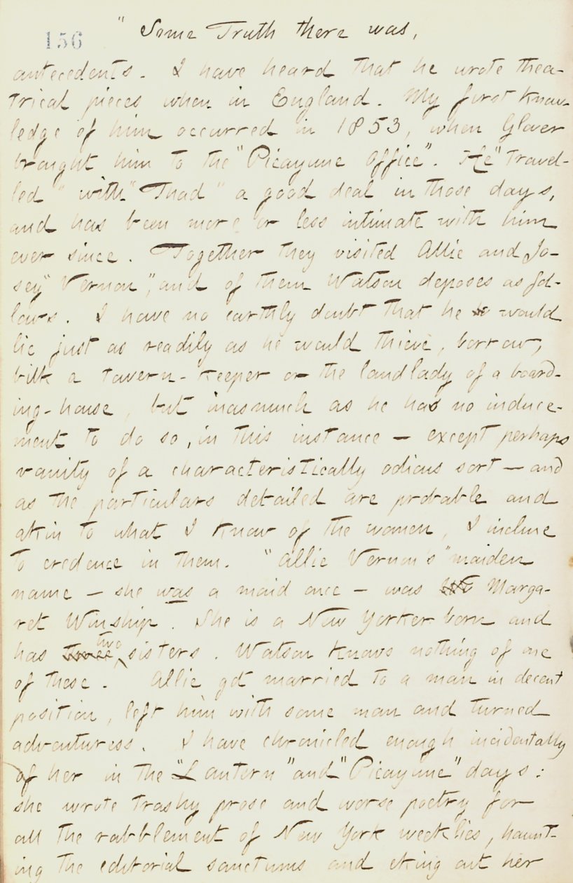 托马斯-巴特勒-冈恩日记--第18卷，第172页，1862年1月16日 作者 托马斯·巴特勒·冈恩