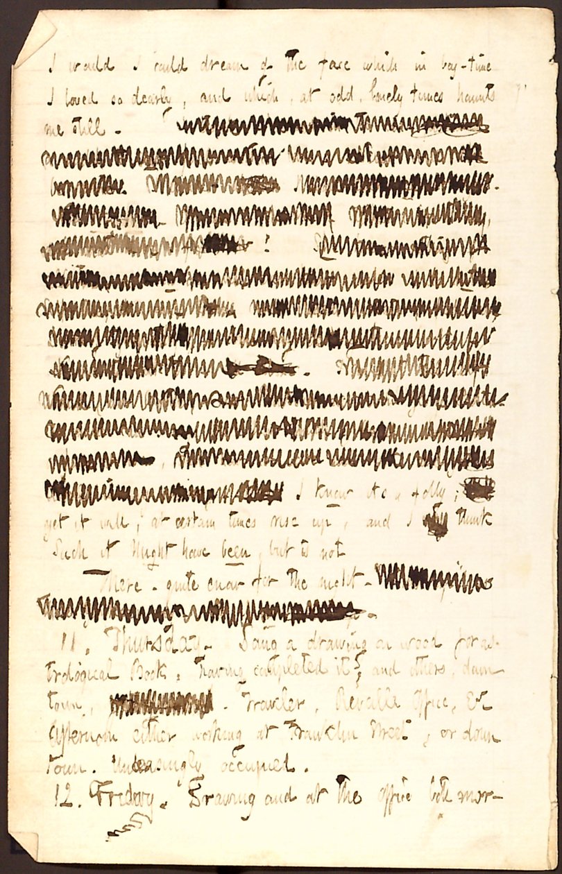 托马斯-巴特勒-冈恩日记--第三卷，第44页，1851年12月10-12日 作者 托马斯·巴特勒·冈恩