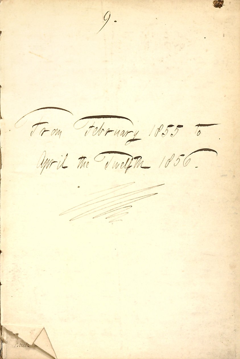 托马斯-巴特勒-冈恩日记--第七卷，第5页，1855-1856年 作者 托马斯·巴特勒·冈恩