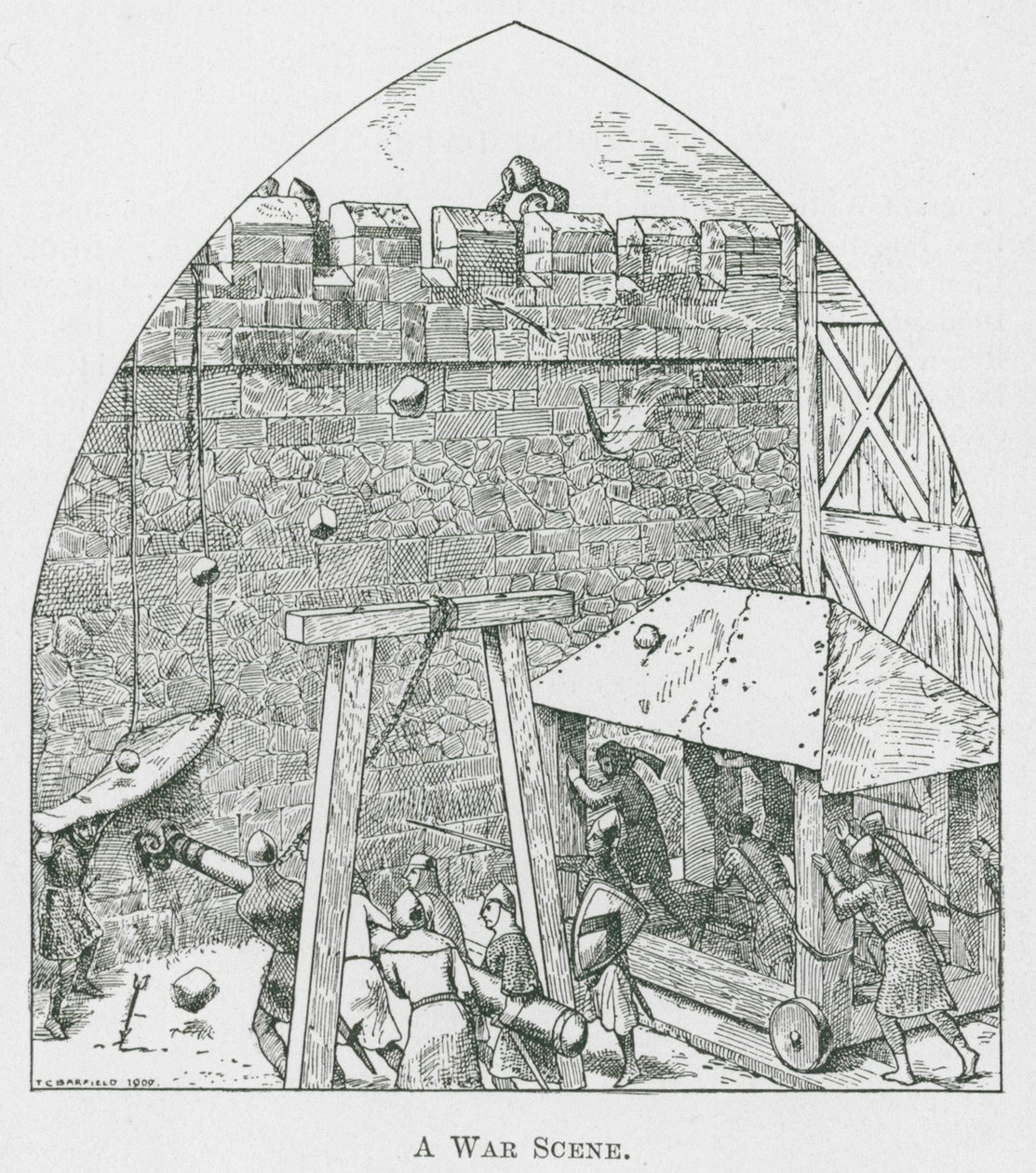 战争场景（平版） 作者 