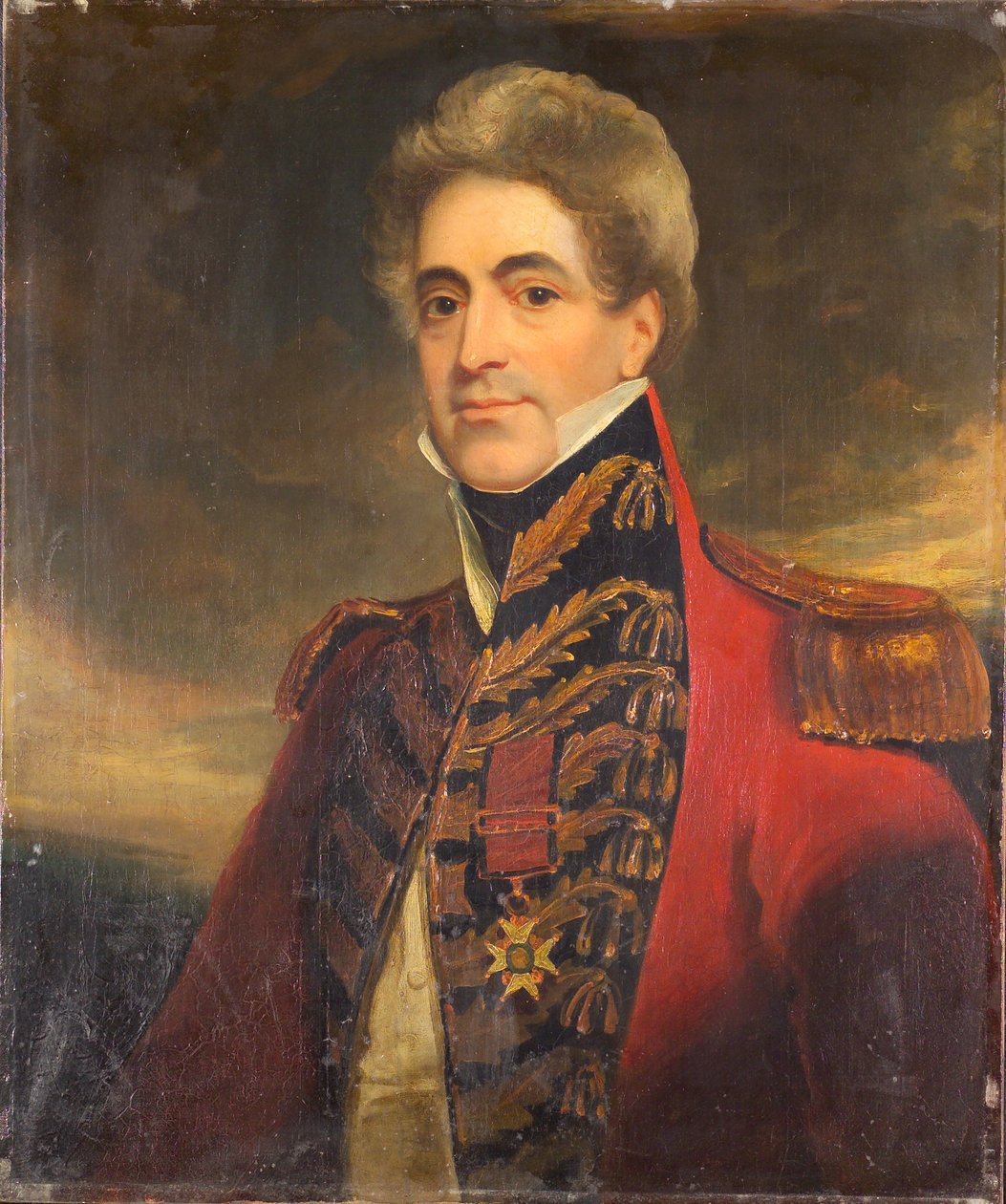 威廉·凯斯潘少将，印度政府军事秘书兼最高委员会成员，大约1840年 作者 托马斯·克莱门特·汤普森