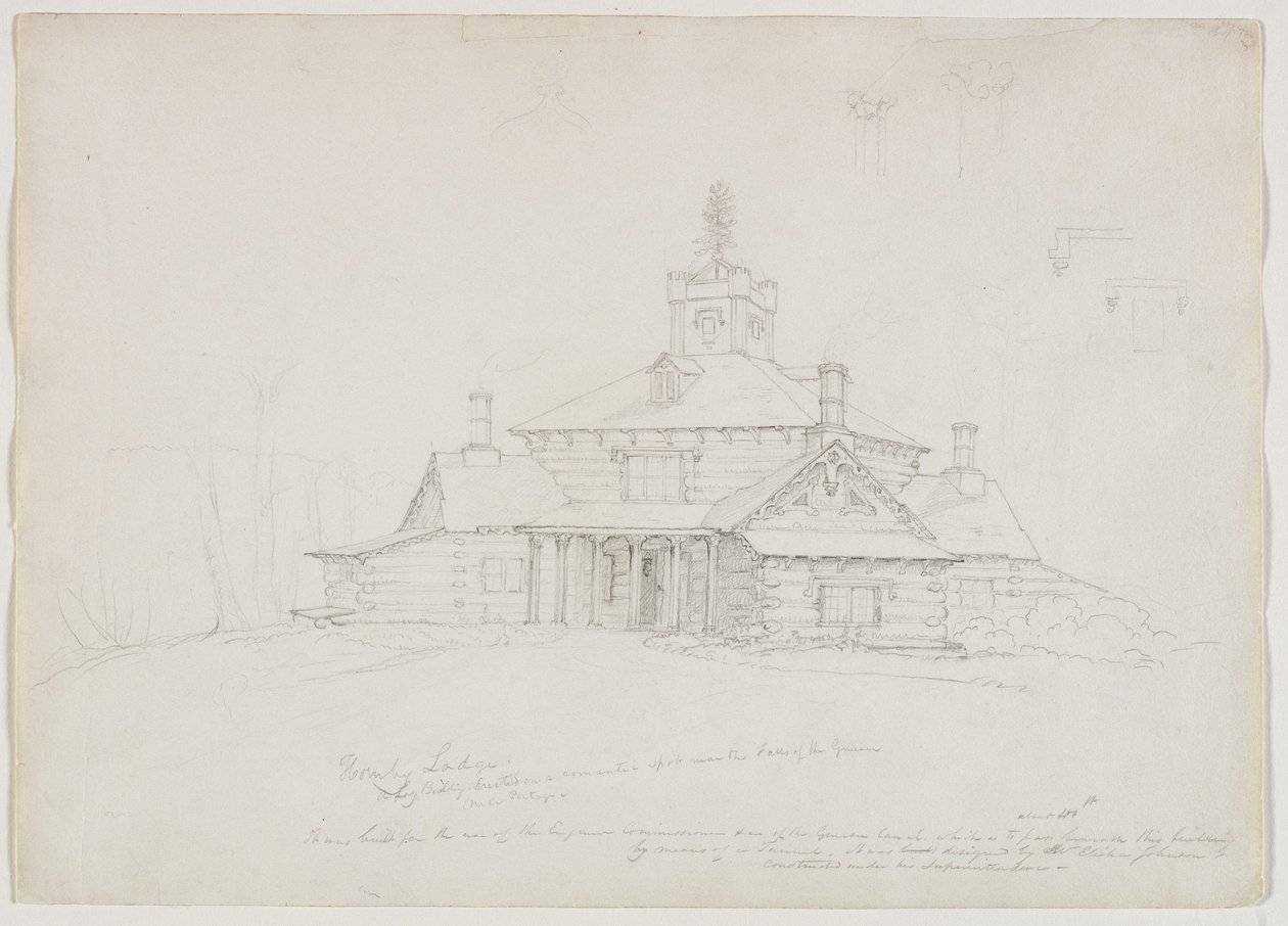 Hornby Lodge，1839 作者 托马斯·科尔