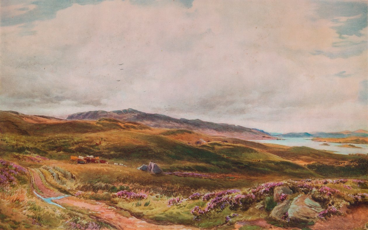 敬畏湖，1874年 作者 托马斯·科利尔